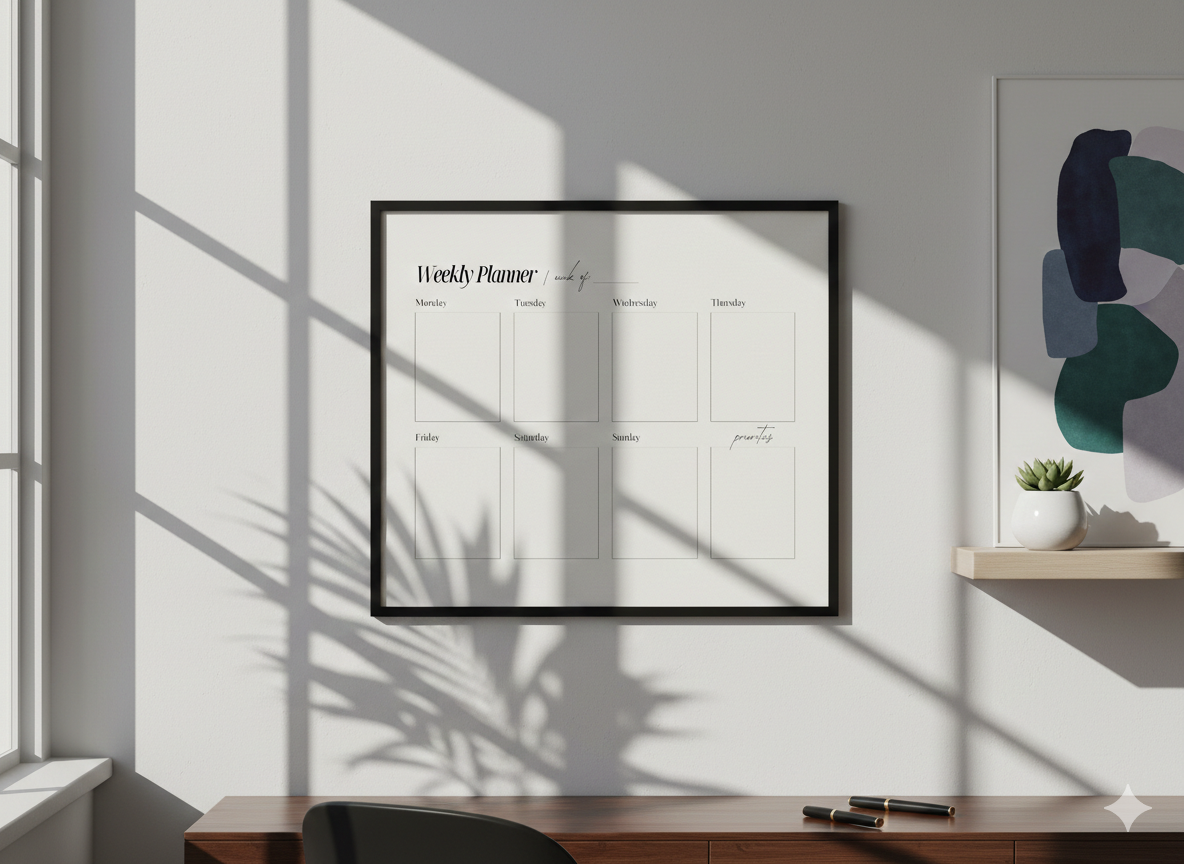 The Quiet Luxury Weekly Planner|The Elegant Week Planner