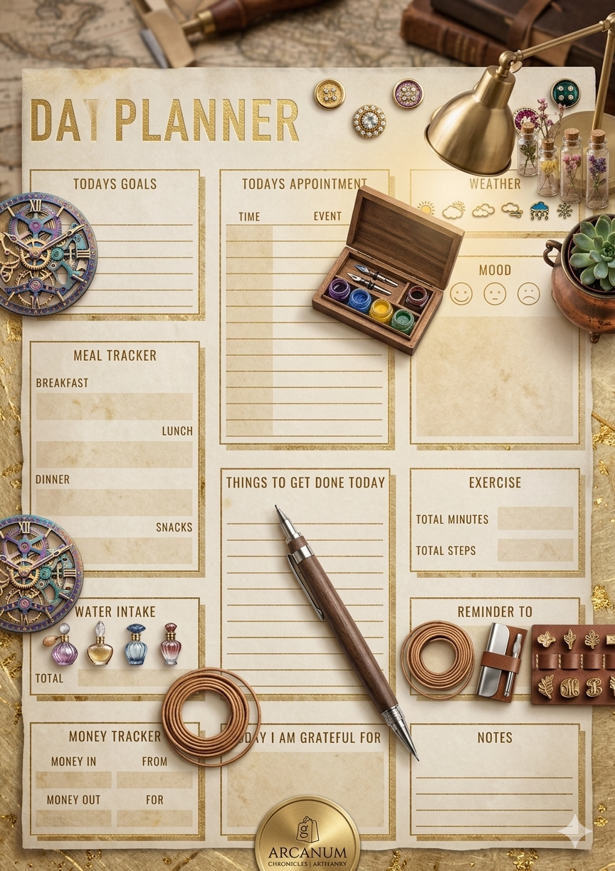 “Daily Planner Printable – Minimalist Productivity Planner”|Minimalist Daily Planner Printable | Productivity Planner | Daily Schedule Organizer | Goal Tracker | Printable Planner PDF | Aesthetic Daily Planning Sheet