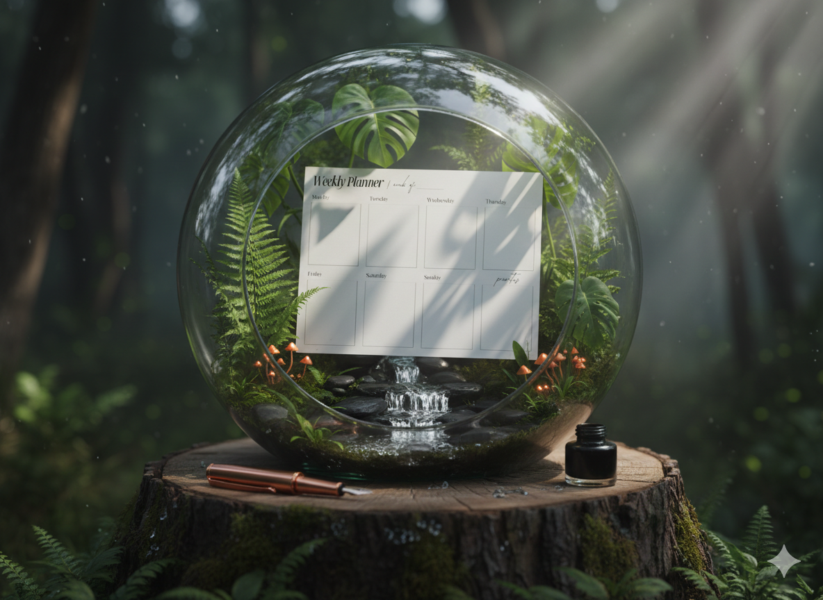 The Clarity Week Planner|This Week, Elevated Minimal Weekly Planner|The Focus Flow Weekly Planner