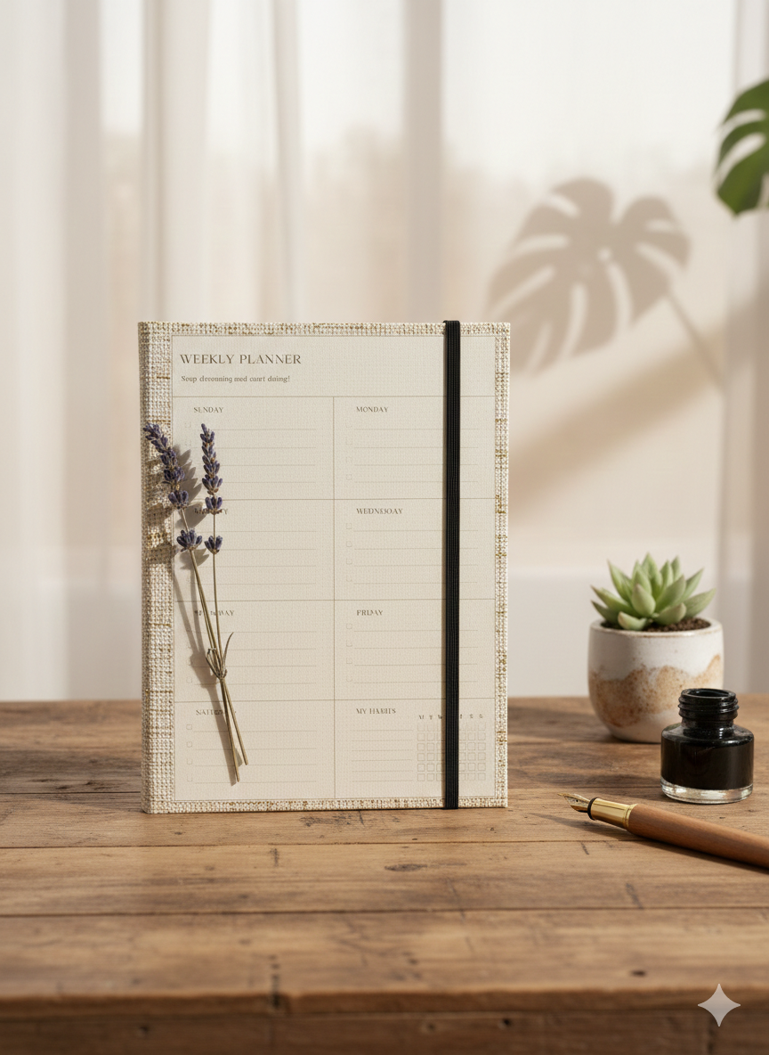 The Calm Focus Weekly Planner|The Soft Reset Weekly Planner