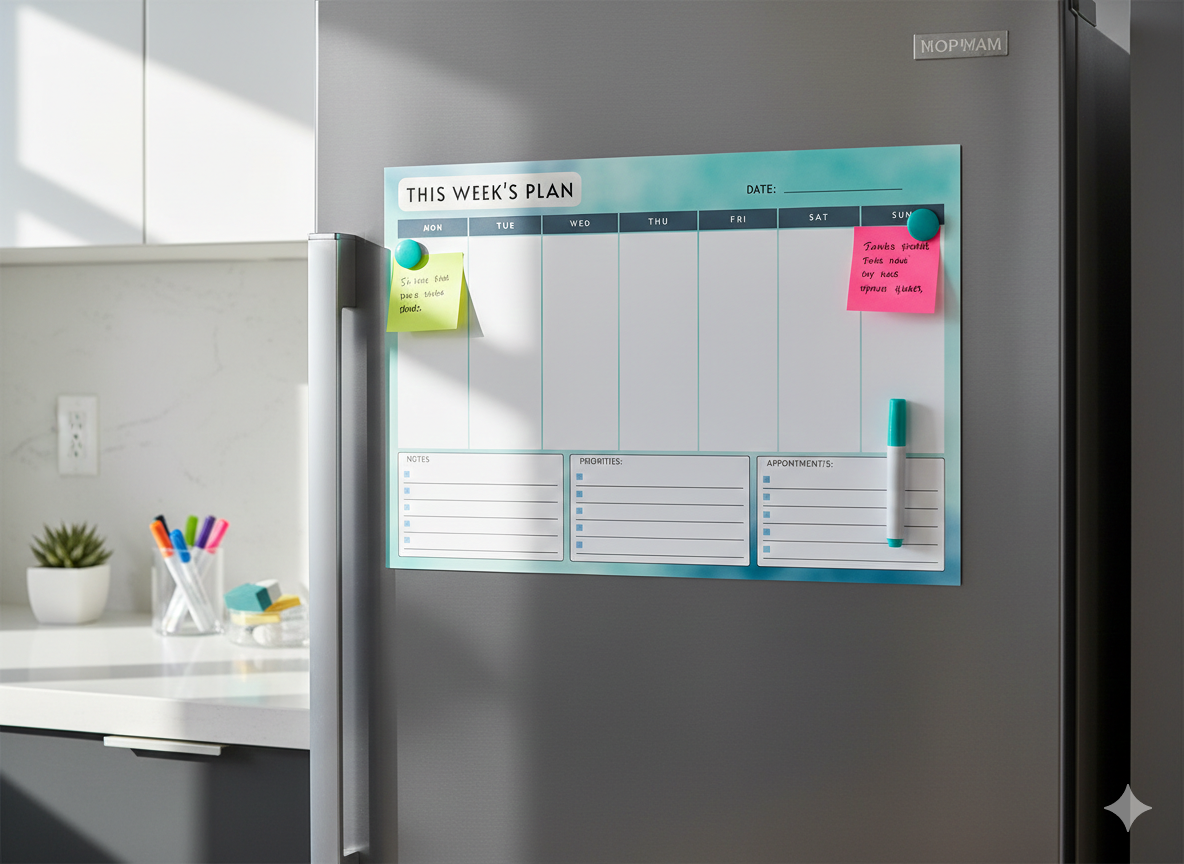 The Clarity Week Planner|This Week, Elevated Minimal Weekly Planner|The Focus Flow Weekly Planner