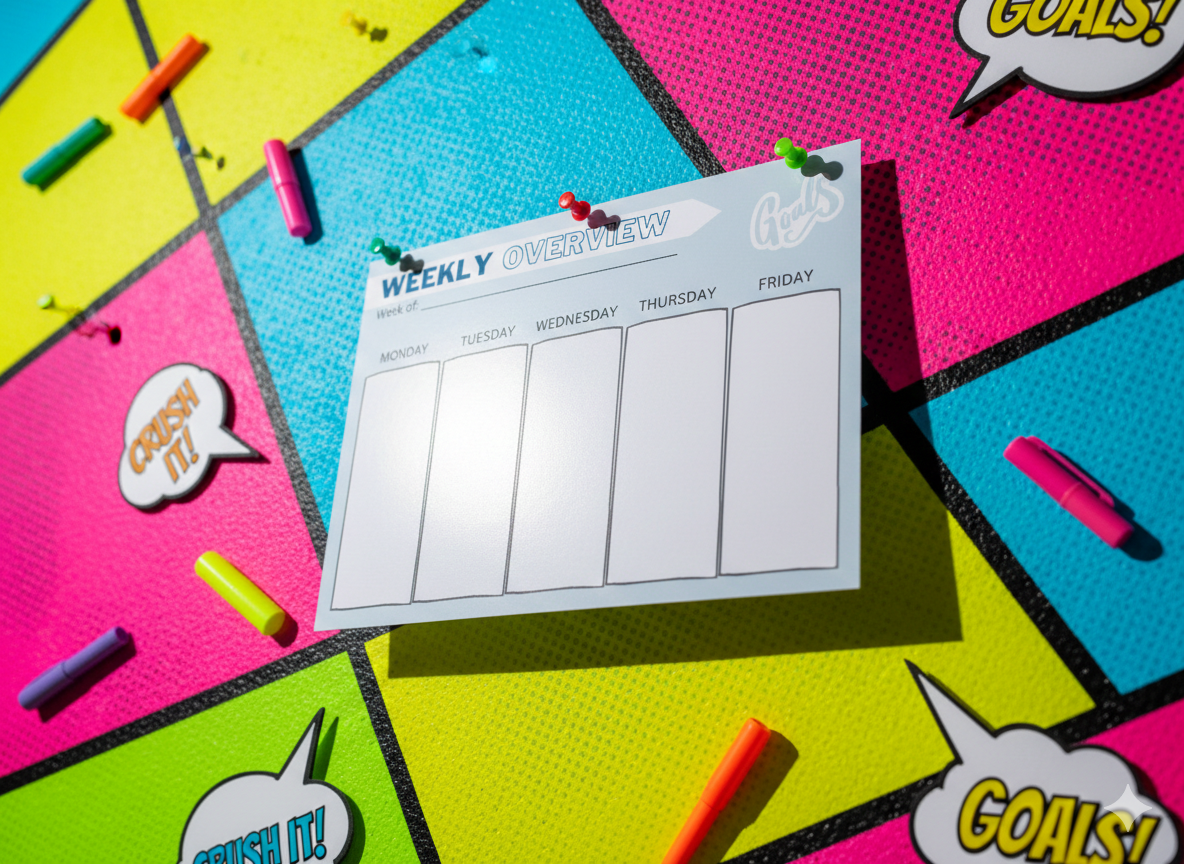 The Success Snapshot Weekly Planner|The Results-Driven Weekly Planner|The Clear Goals Weekly Layout